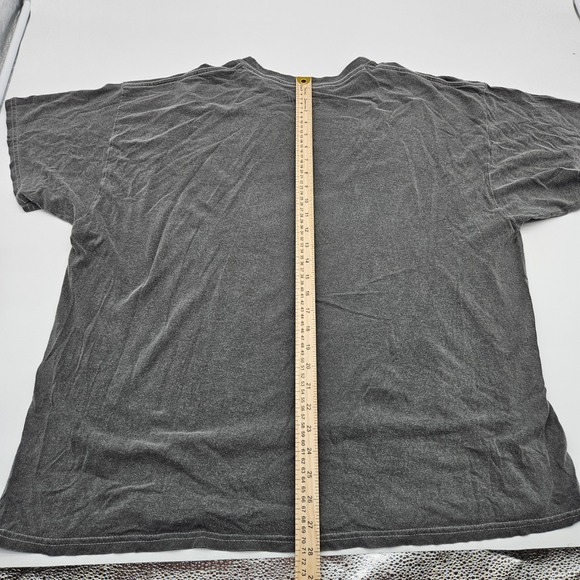 Bowie 1972 Tour Graphic T Shirt XL TG Charcoal Grey Cotton - Picture 5 of 7